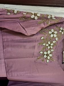 Beautiful Contrasts Long Partywear Gown