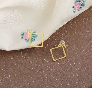 Square Drop Earrings