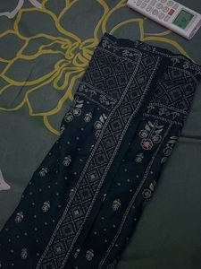 Teal Embroidered Salwar Kameez Set