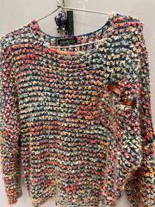 Colorful Knit Sweater