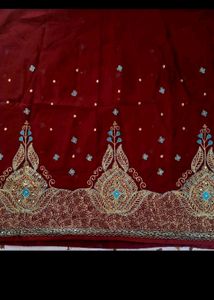 Saree With Blouse And Peticoat