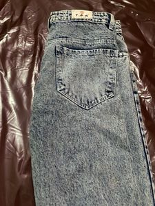 Acid Wash Denim Jeans