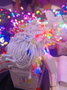 Festive String Lights Pack Of 1 Face Canada Produc