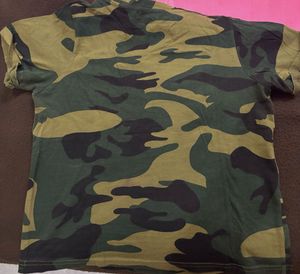 Camo &#34;Go For The Best&#34; Tee