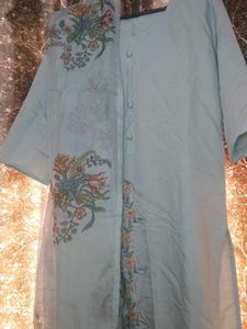 Elegant Embroidered Kurta With Dupatta,Pant