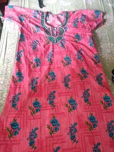 Floral Print Nightgown