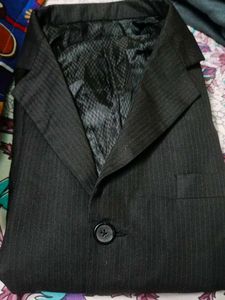 Pinstripe Blazer