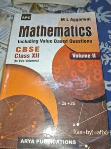 Class 12th ML Agarwal Volume 2