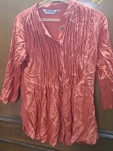 Orange Formal Kurti
