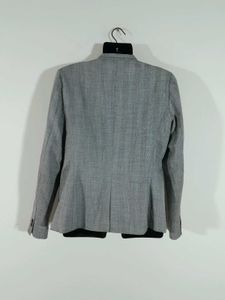 Grey Formal Blazer For Women&#39;s
