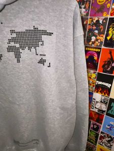 H&amp;M LOOSE FIT GRAPHIC PRINTED HOODIE 😎🔥🤩