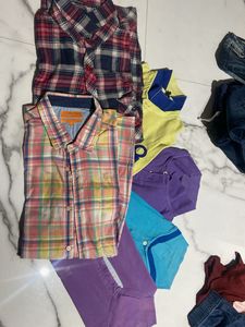 4 Tees / 2 Shirt
