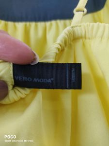 Yellow Sleeveless Top