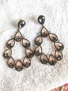 Black Statement Earrings