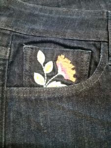 Jeans With Embroidery