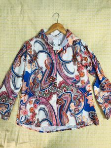 Paisley Print Top