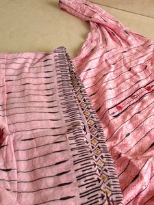 Kurati With Salavar And Dupatta