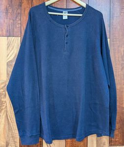 Blue Full-Sleeve T-Shirt - Casual & Cool