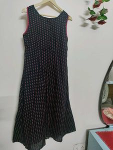 New Globus Red Black Kurta