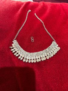 Elegant Diamond Necklace new with tag