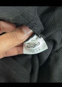 Sheer Black Lace Top