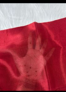 Brand New Uttariya tissue Saree