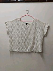 Crochet Knit Top