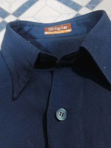Navy Blue Shirt