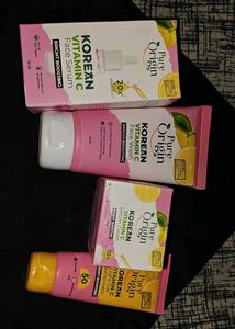 Pure Origin Korean Vitamin C Face Essentials Combo