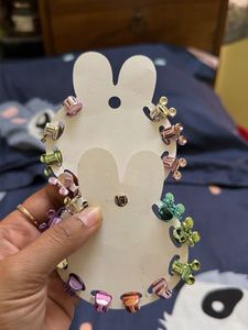 Cute Mini Hair Clips - Set of 10 * 2 Pair