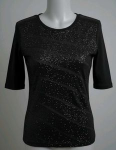 🟥FREE---BIES🟥 sparkly Black Top
