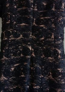 Lace Flower Patch Dress