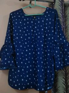 Black and Blue Top