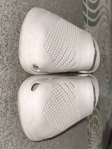 White Casual Clogs