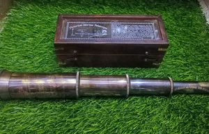 Vintage Brass Victorian Telescope