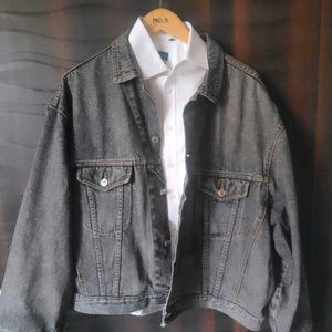 Vintage Denim Jacket Korean Japanese Fashion Desig