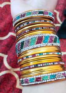 Wedding Bangles set Of Two Hands