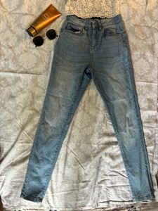 Light Blue Skinny Fit Jeans