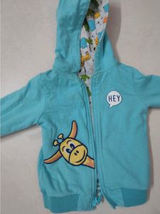 BABYOYE Reversible Sweat Jacket For Winters