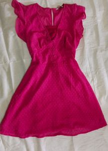 Pink Cottagecore Dress