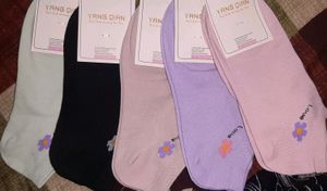 Girl&#39;s Ankle Length Socks ( 2 Pair )