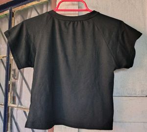 Black Skeleton Hands Tee