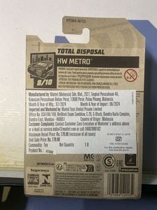 Hot Wheels Recycling Truck