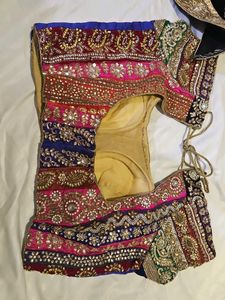 Embroidered Ethnic Blouse Heavy