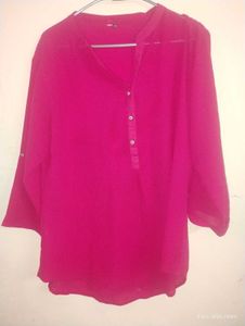 Pink Color Ceffon Beutiful Shirt