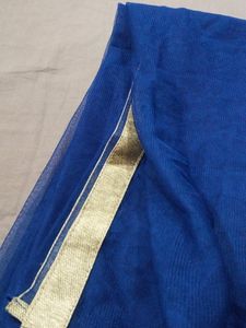 Blue Ethnic Dress👗💙 With Net Dupatta