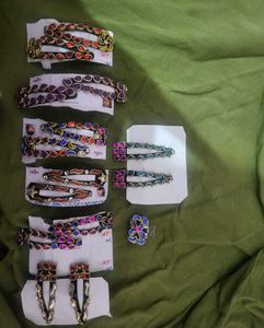 Hair Clip Bundle - Colorful Variety