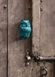 Antique Owl Door Knocker
