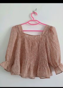 Chic Peplum Top