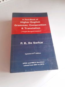 P.K De Sarkar English Grammar Book